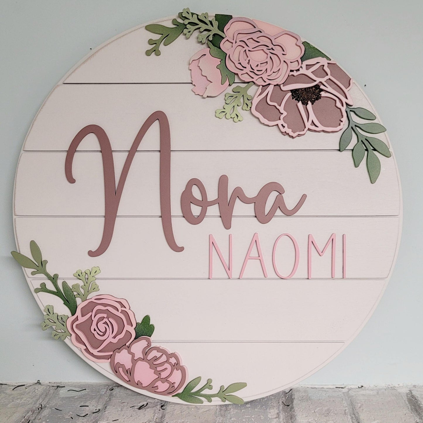 Peony Nursery Sign