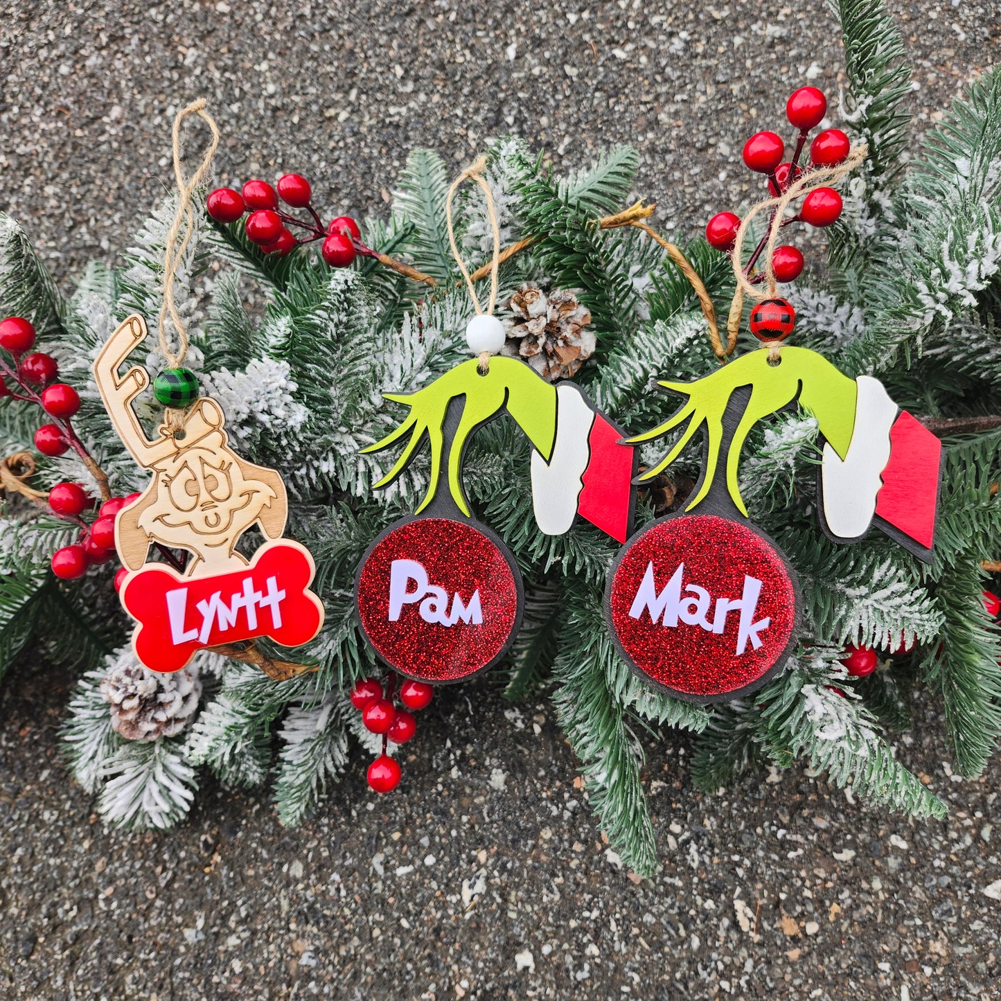 Grinch Stocking Tags