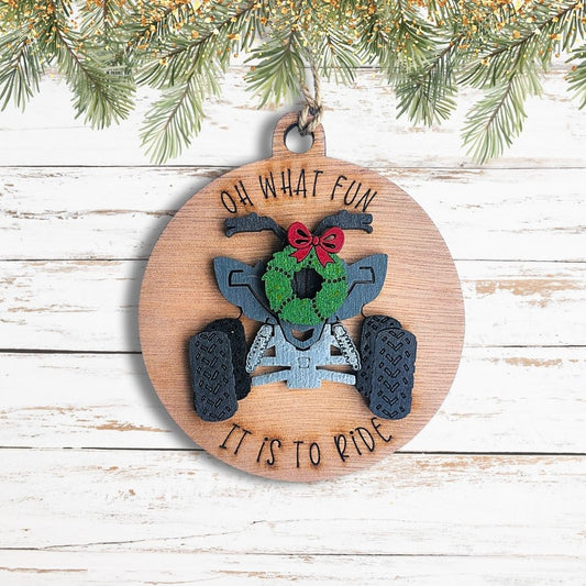 Oh What Fun Recreation Ornament