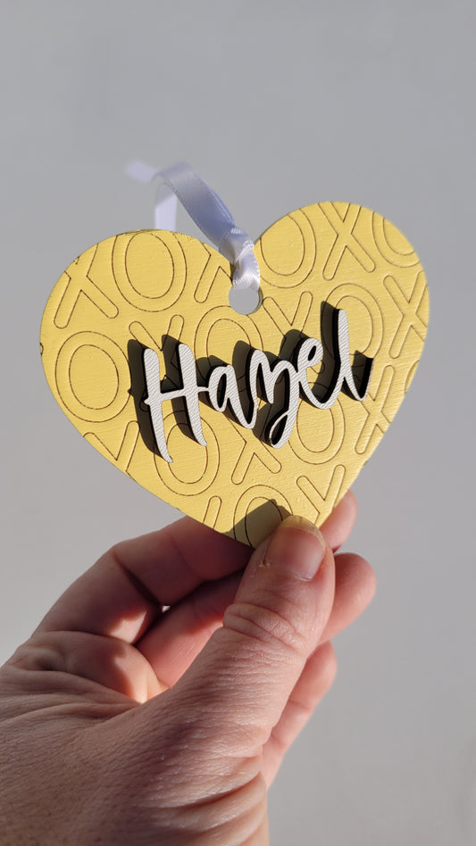 Valentines Heart Tag