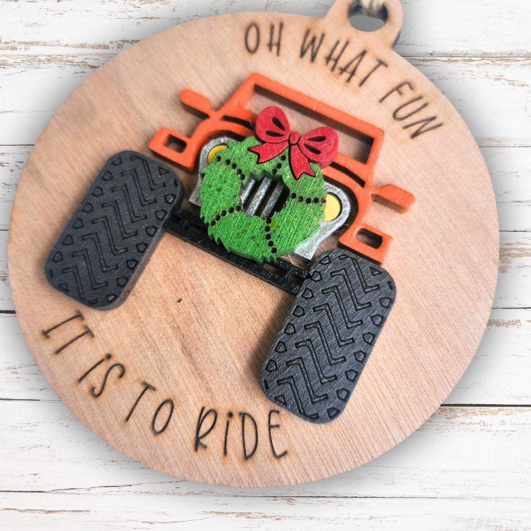 Oh What Fun Recreation Ornament