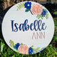 Mixed Florals Nursery Sign