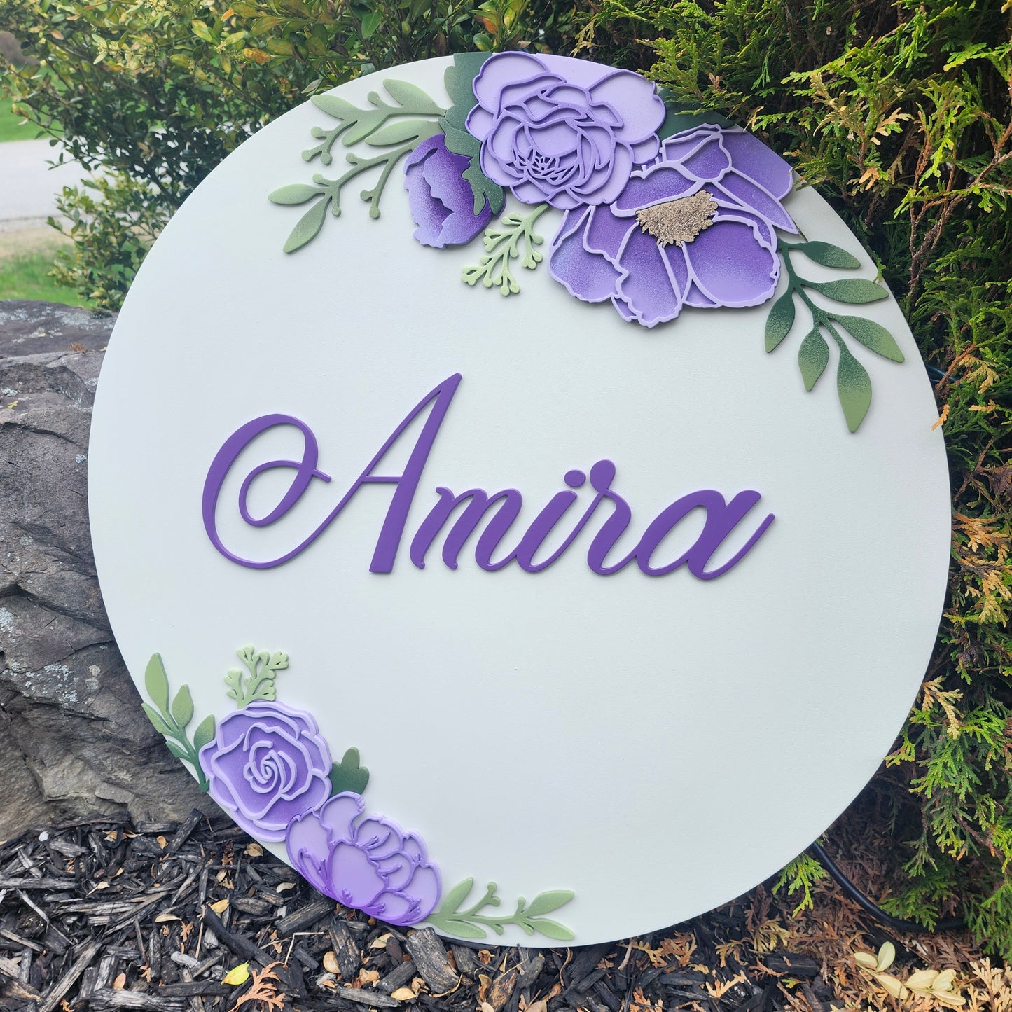 Peony Nursery Sign