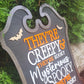 Addams Family Name Sign