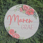 Peony Nursery Sign