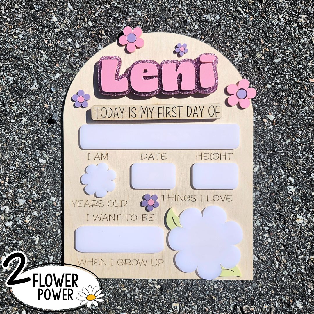 First / Last Day of School Whiteboards