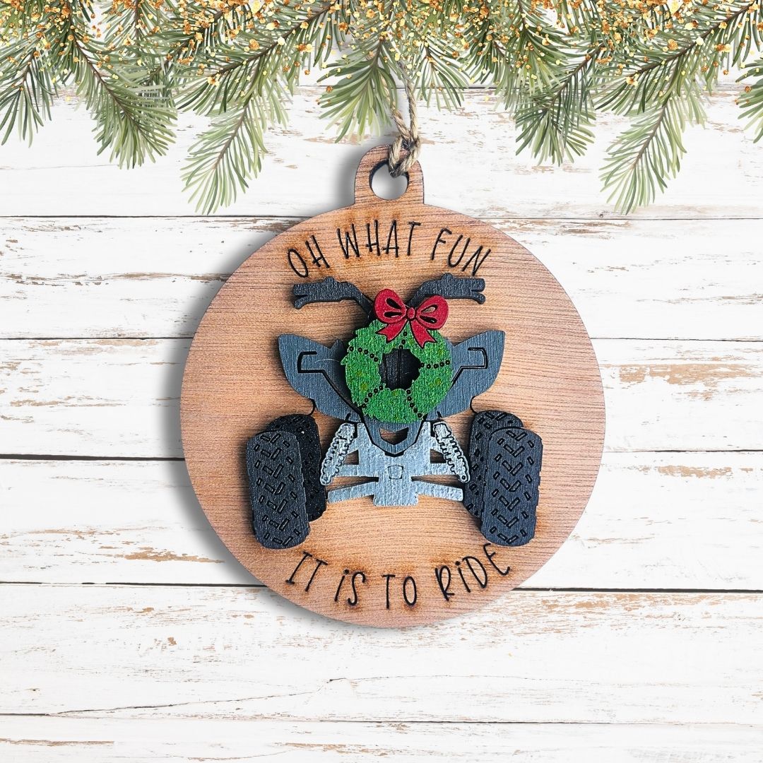 Oh What Fun Recreation Ornament