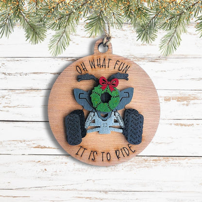 Oh What Fun Recreation Ornament