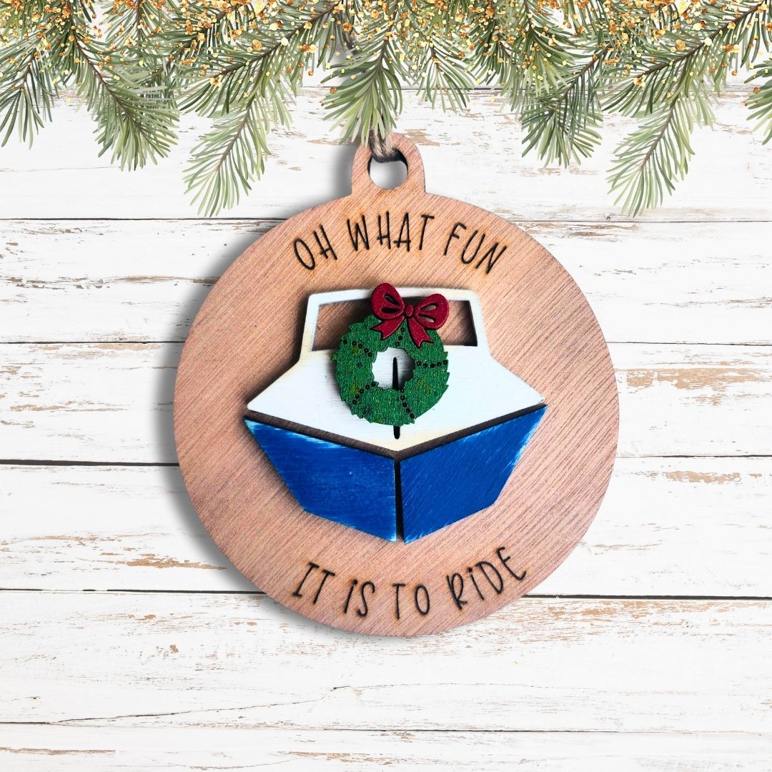 Oh What Fun Recreation Ornament