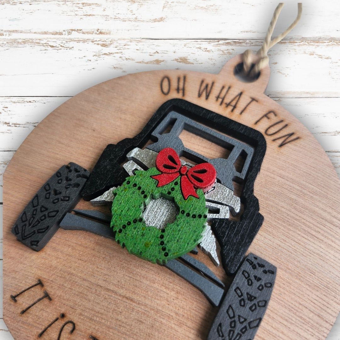 Oh What Fun Recreation Ornament