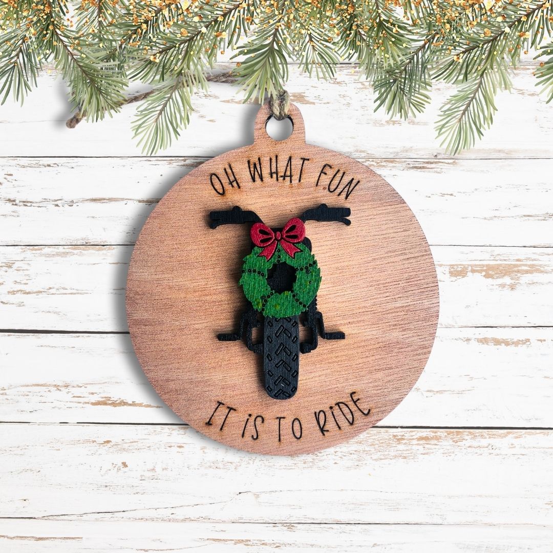 Oh What Fun Recreation Ornament