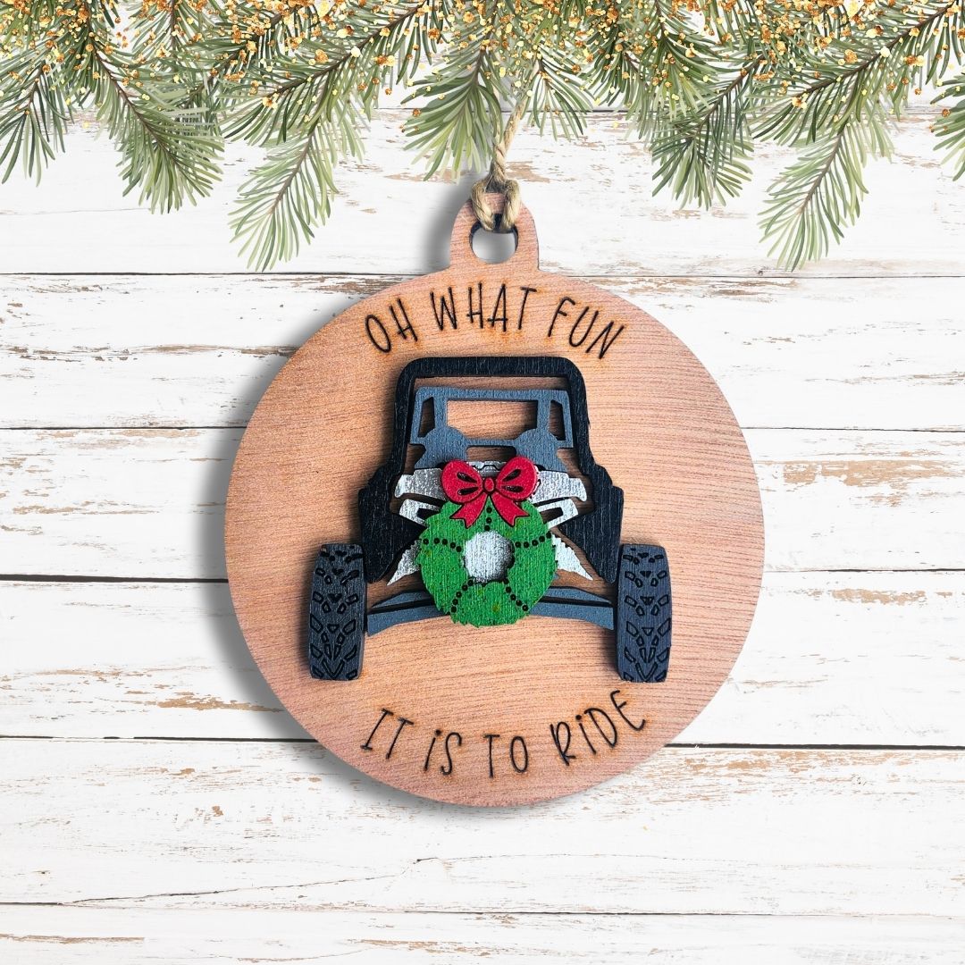 Oh What Fun Recreation Ornament