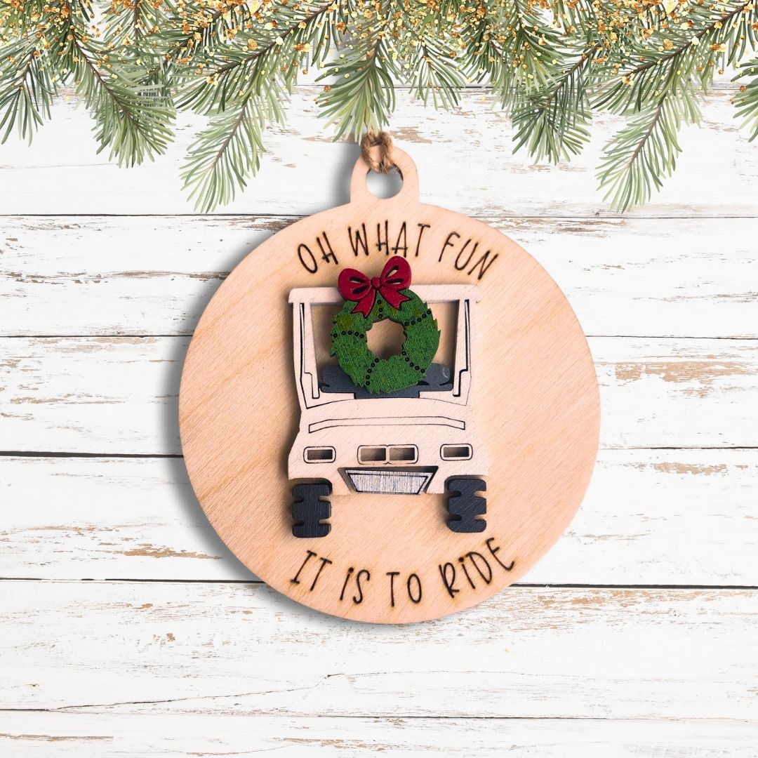 Oh What Fun Recreation Ornament