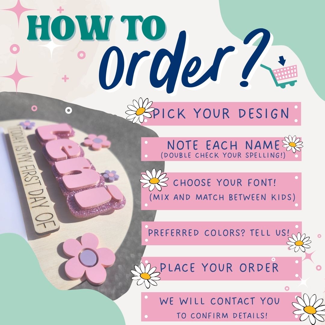 First / Last Day of School Whiteboards