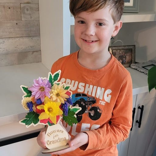 Personalized Flower Holder