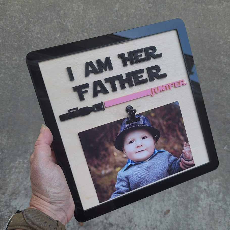 Star Wars Father Sign