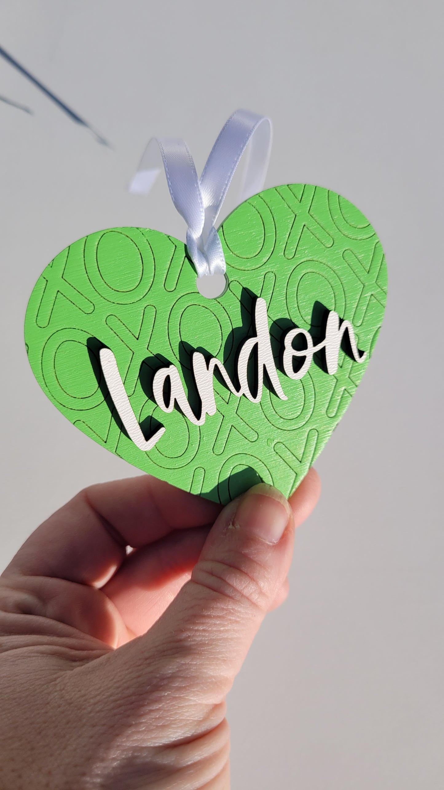 Valentines Heart Tag