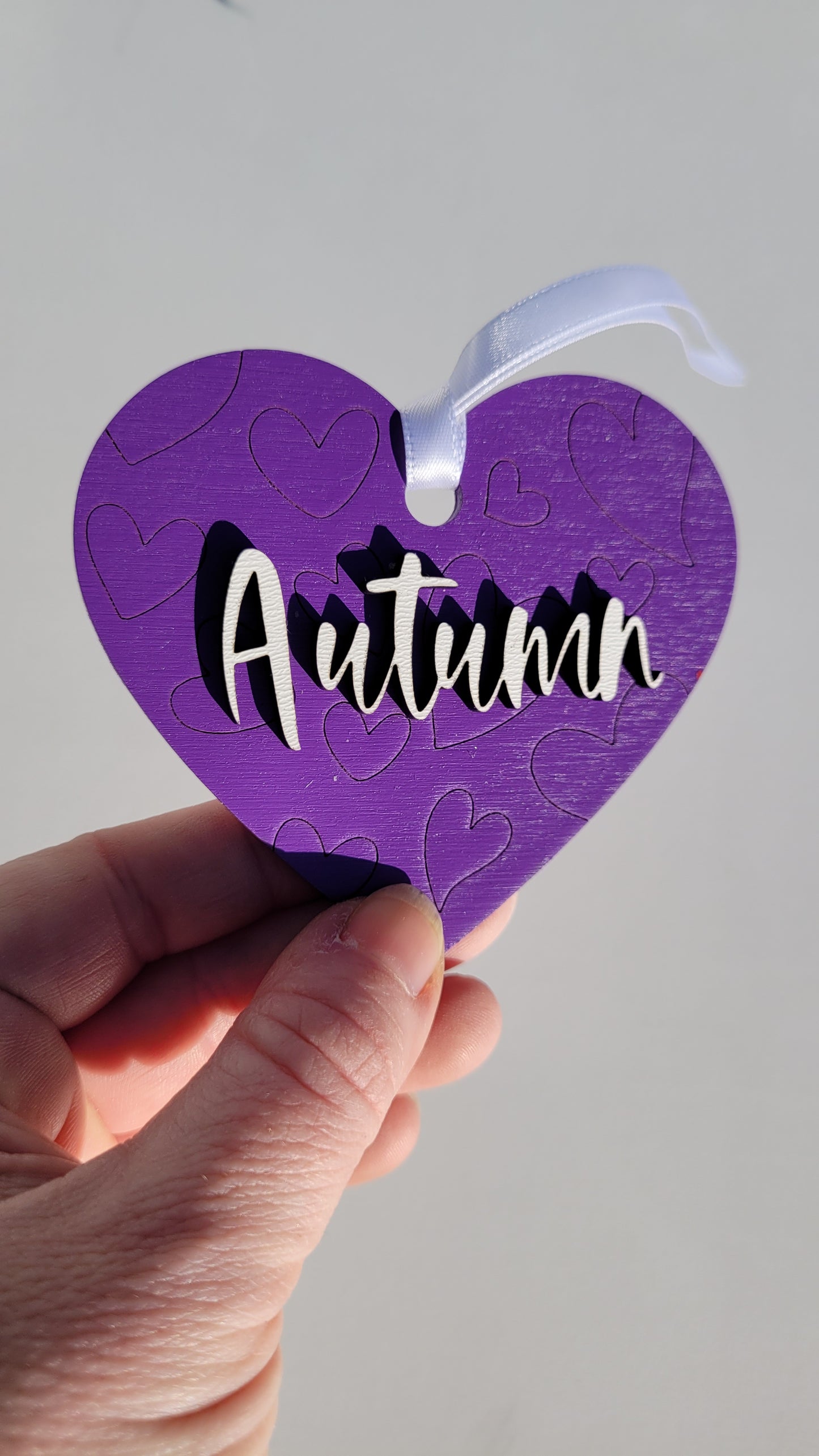 Valentines Heart Tag