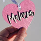 Valentines Heart Tag