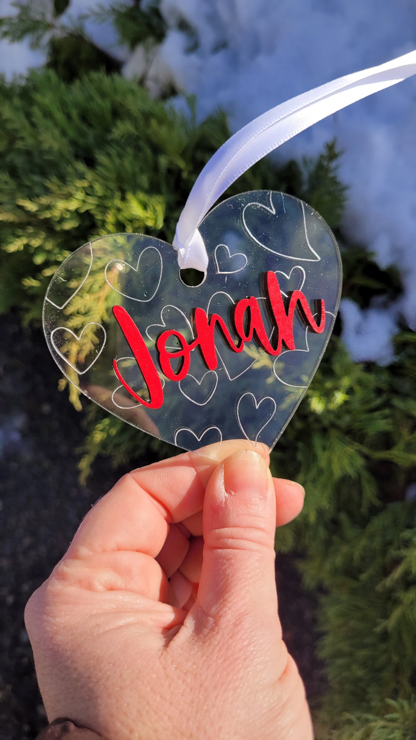 Valentines Heart Tag