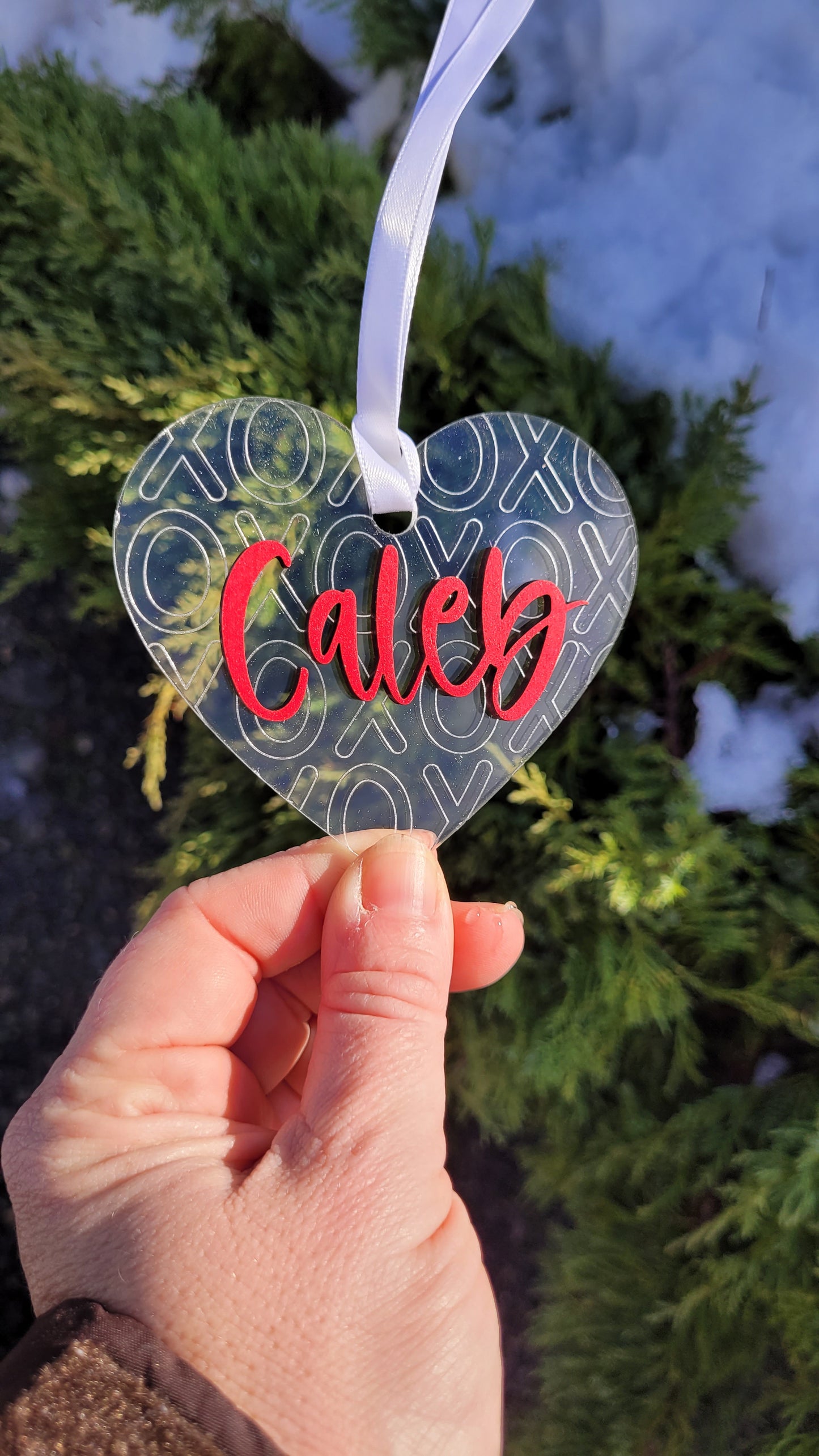 Valentines Heart Tag