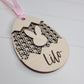 Easter Rattan Tag
