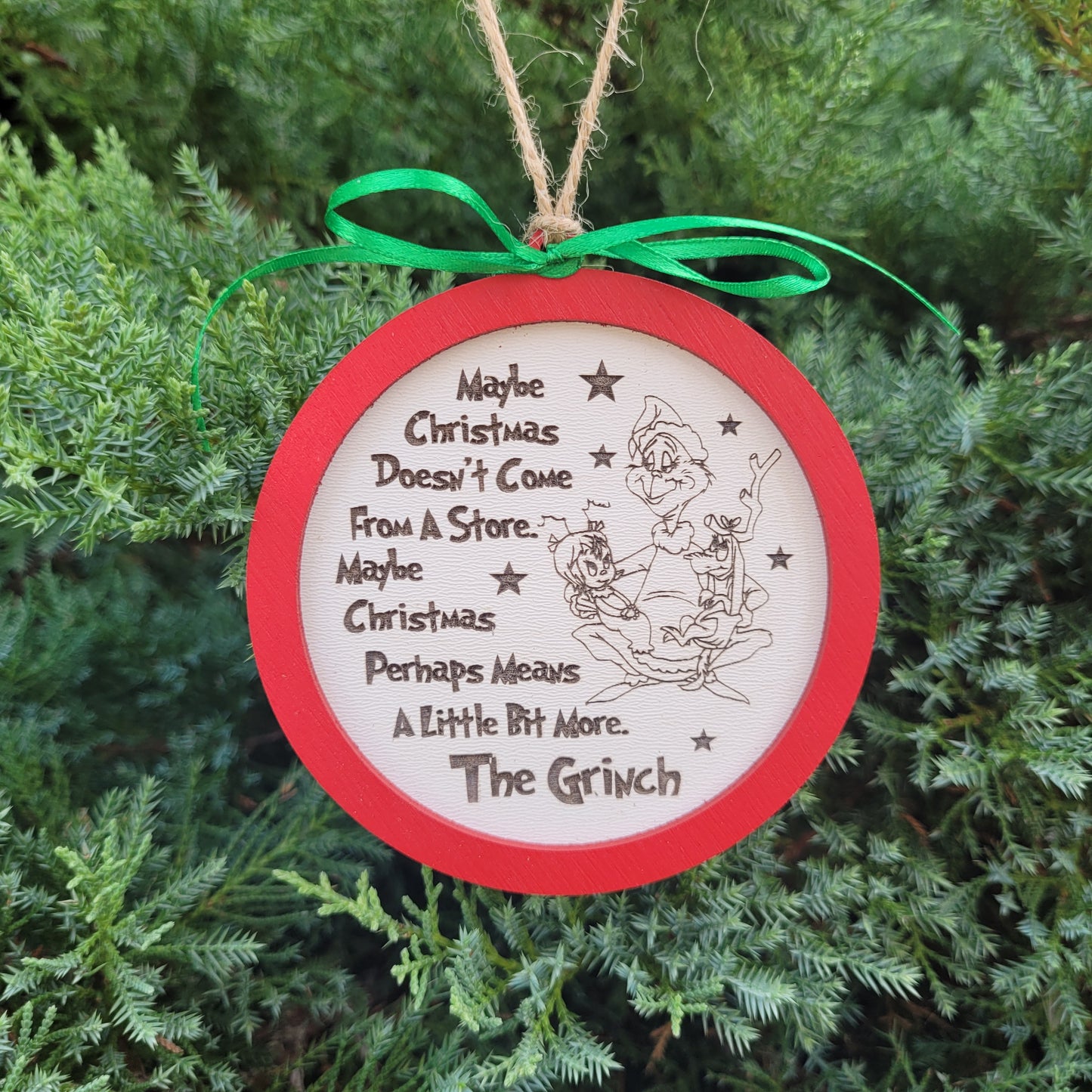 Grinch Ornament