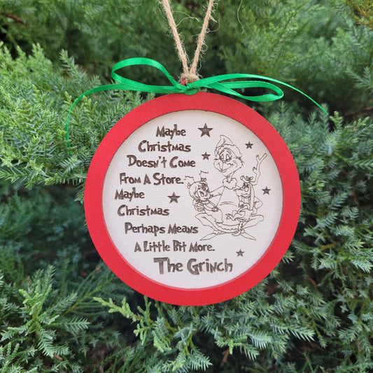 Grinch Ornament