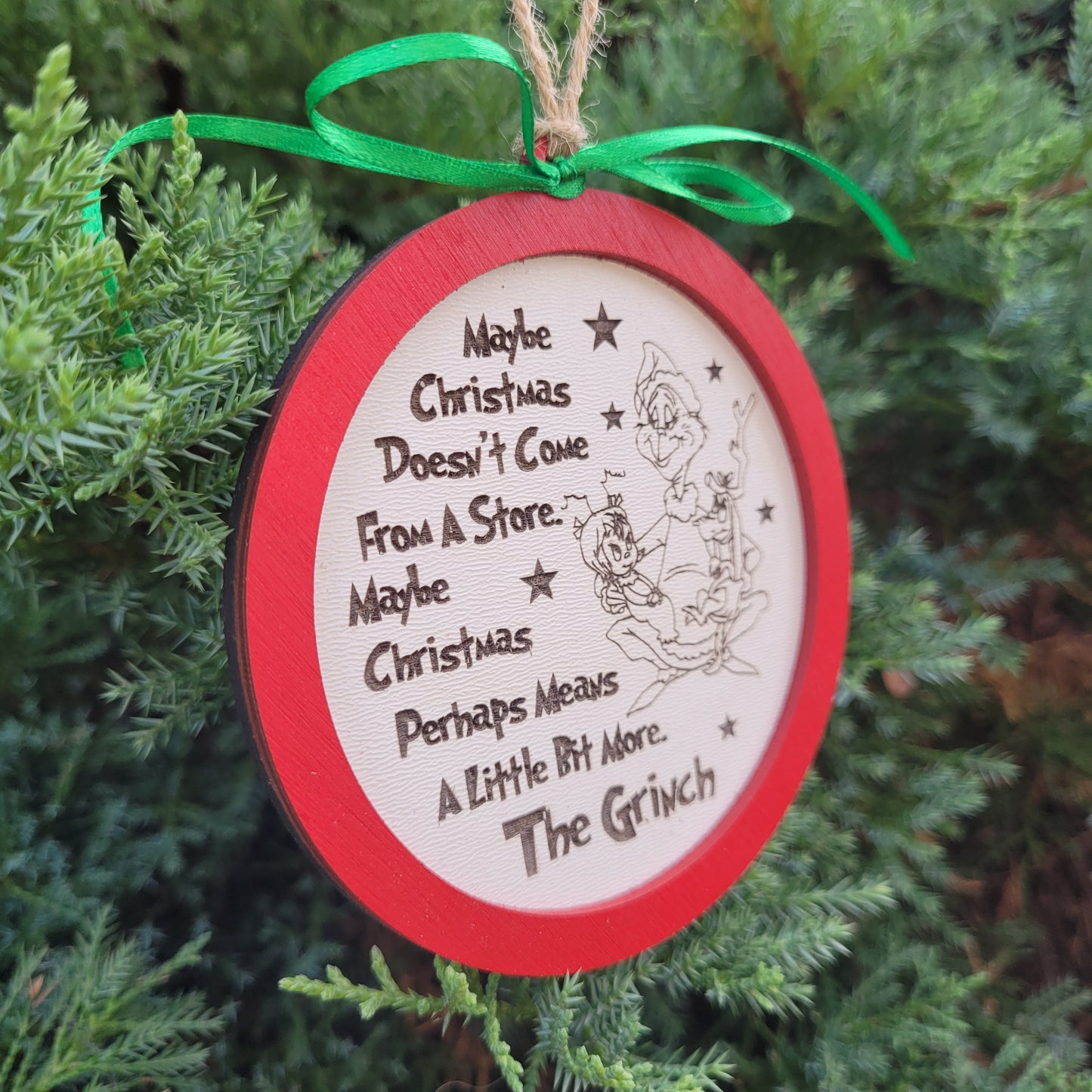 Grinch Ornament