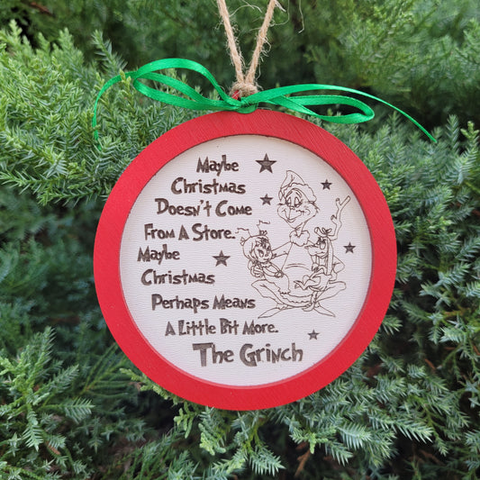 Grinch Ornament