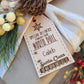 Santa Tag Personalized