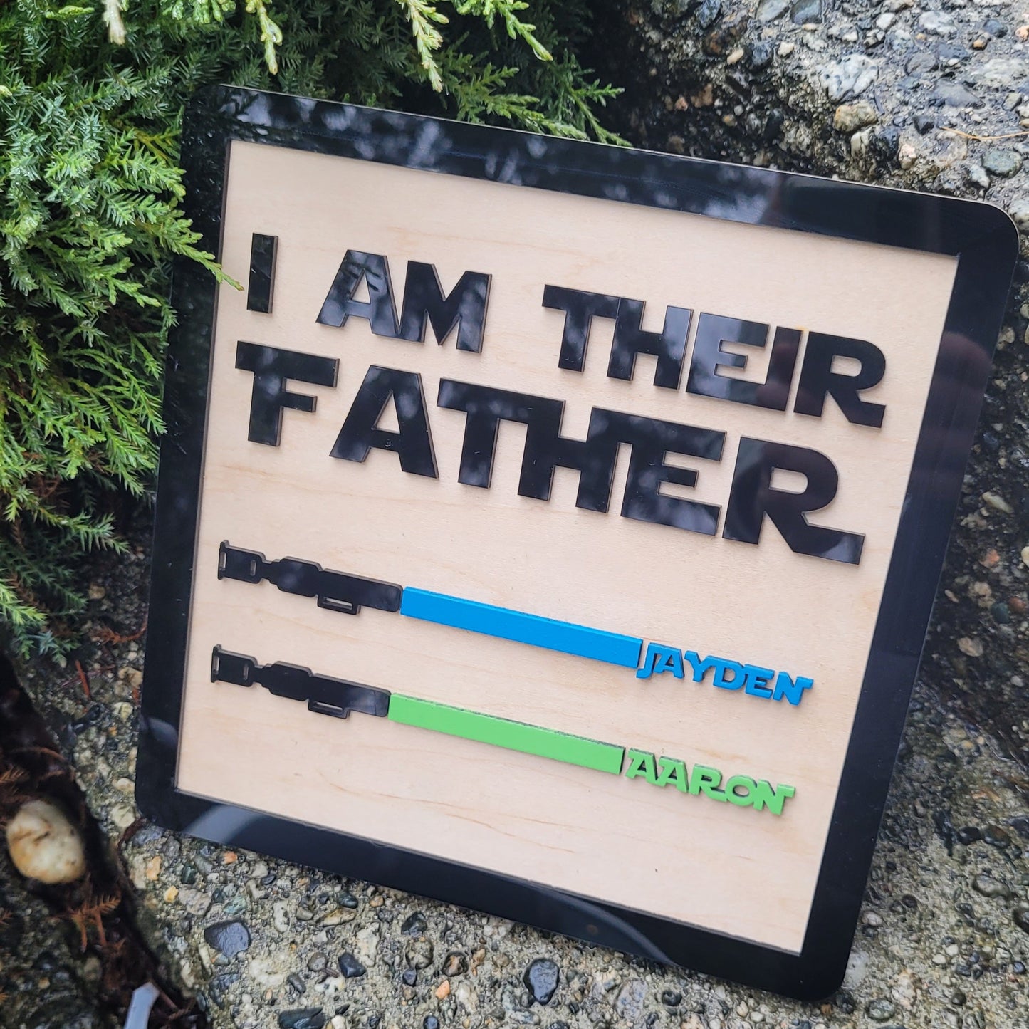 Star Wars Father Sign