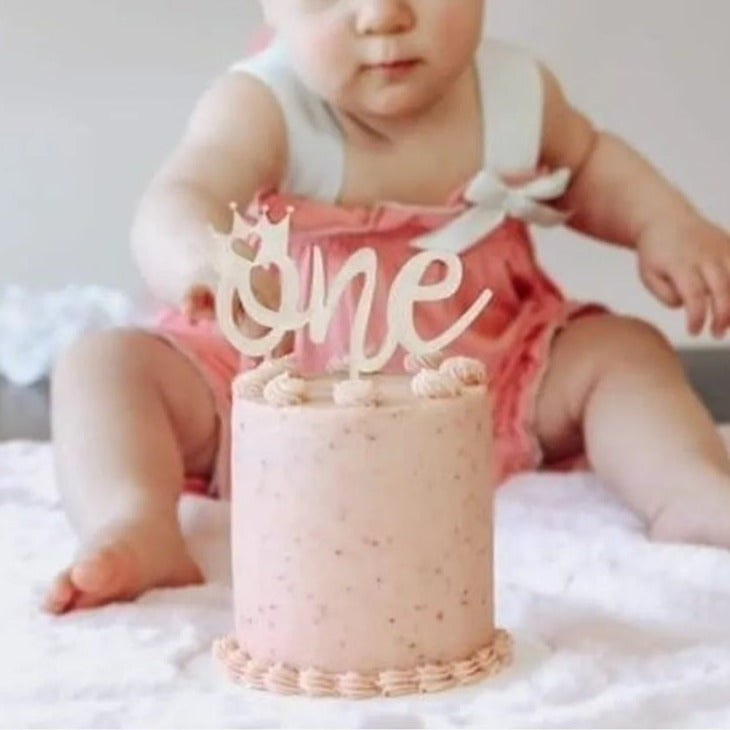 First Birthday Princess Cake Topper