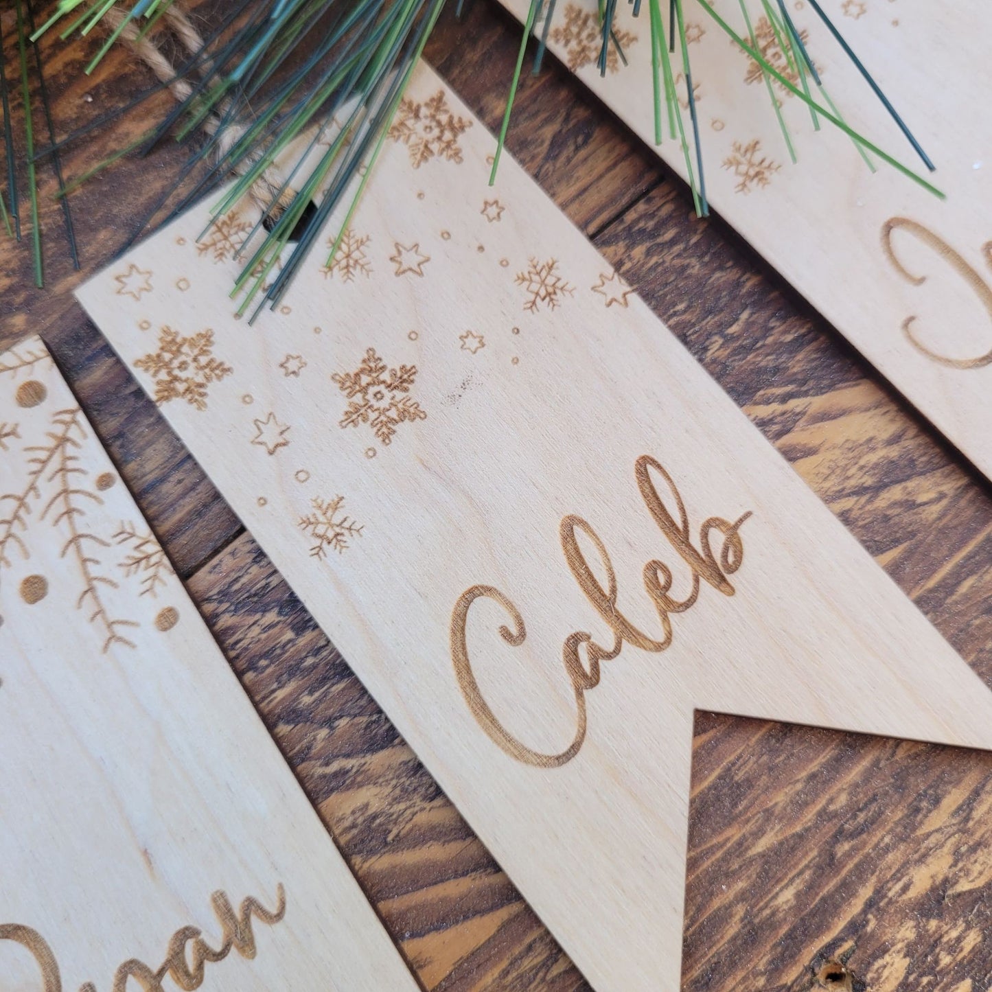 Personalized Holiday Tags