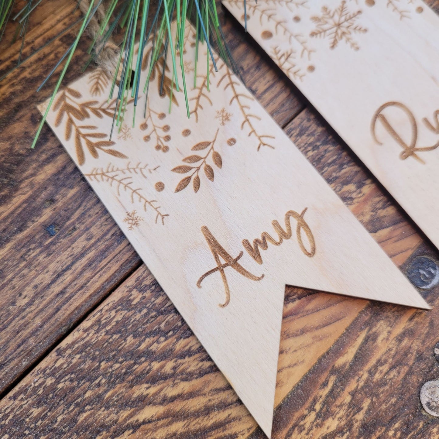 Personalized Holiday Tags