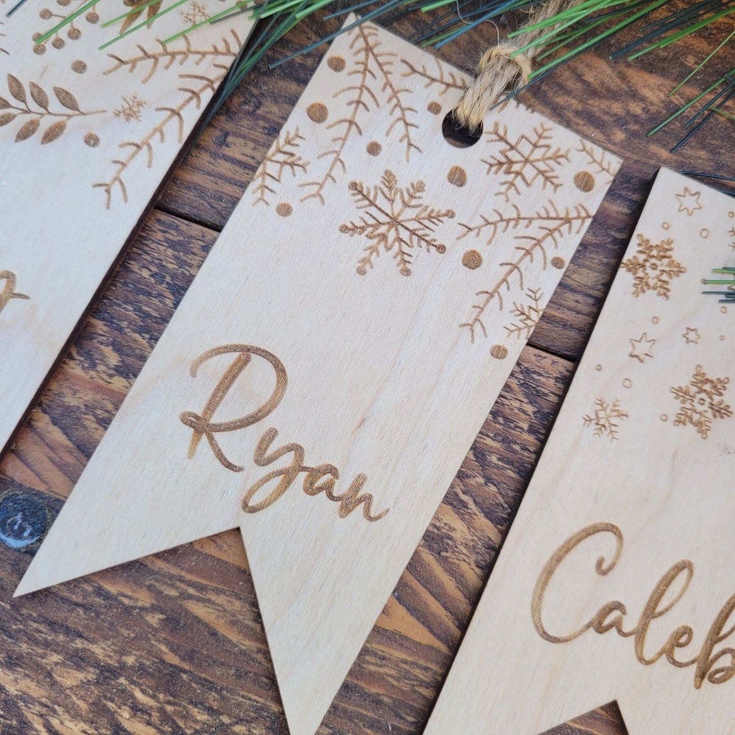 Personalized Holiday Tags