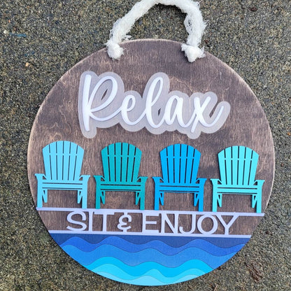 Détendez-vous, asseyez-vous et profitez