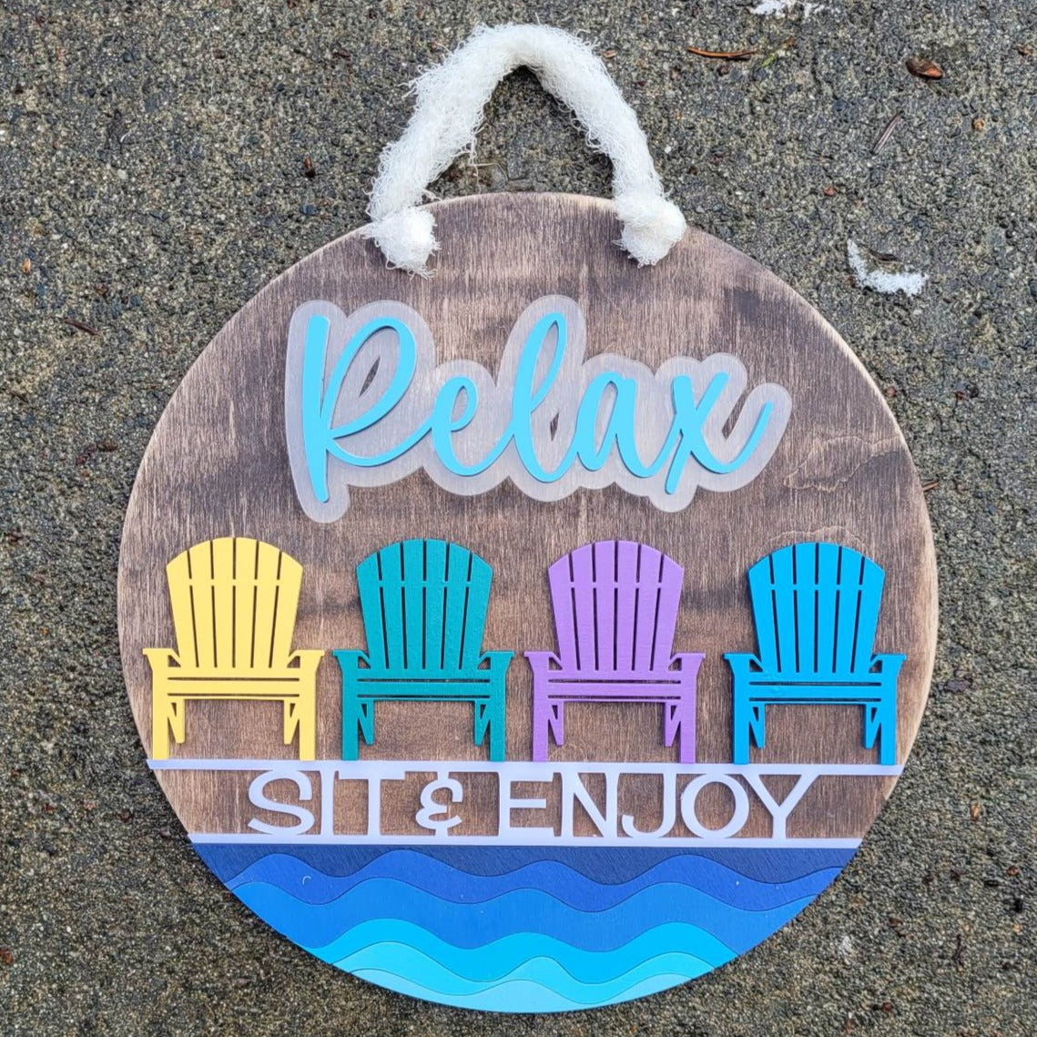 Détendez-vous, asseyez-vous et profitez