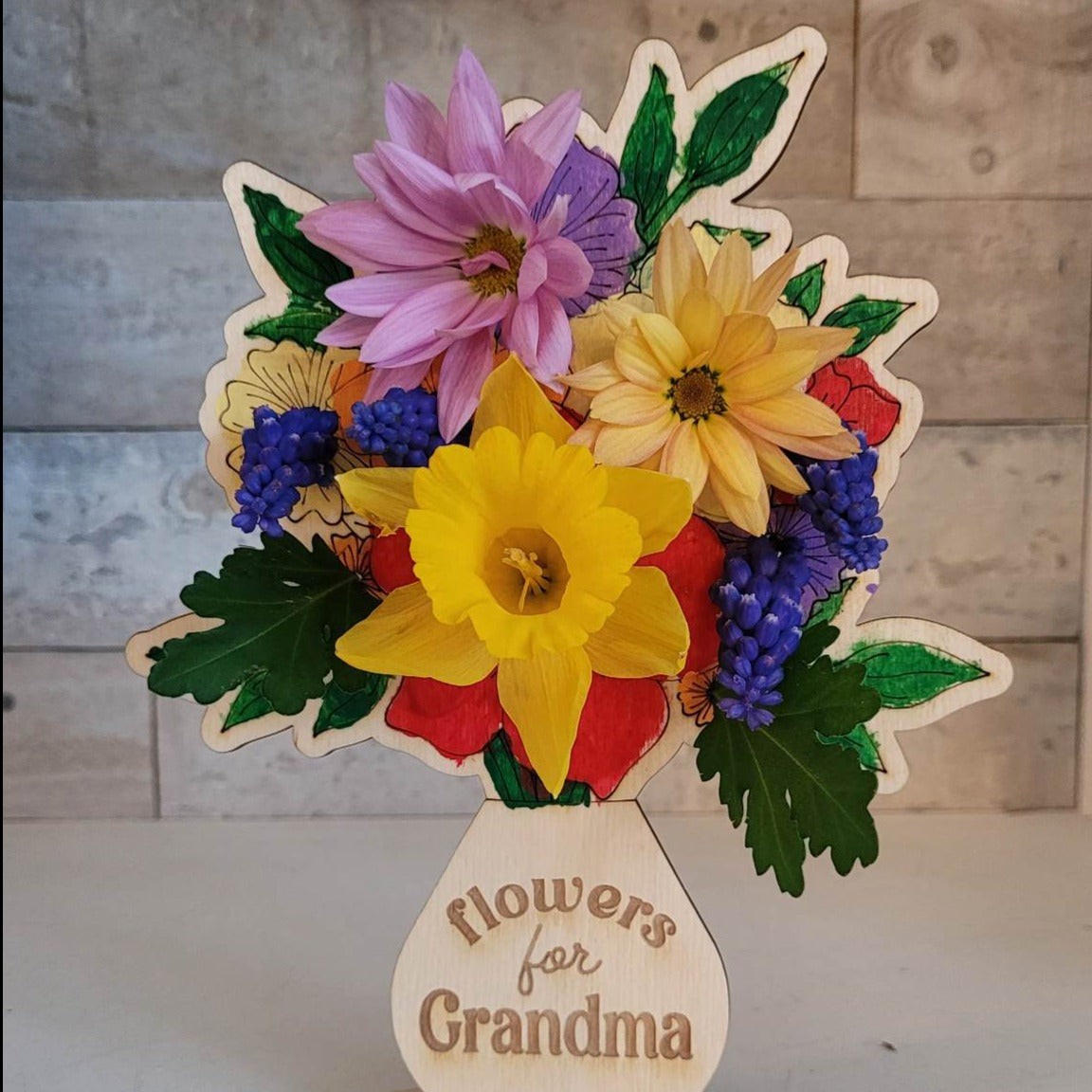 Personalized Flower Holder