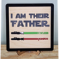 Star Wars Father Sign
